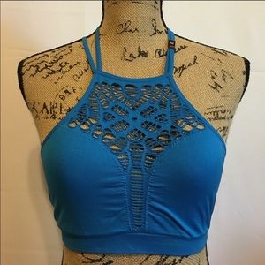 [Victoria’s Secret] High Neck Crochet Bralette